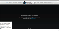 Desktop Screenshot of chimneyhillapartments.com